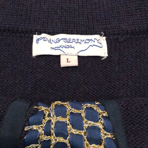 Opening Ceremony peplum knit skirt - Picture 2 of 7